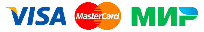 МИР, VISA и MasterCard МИР, VISA и MasterCard